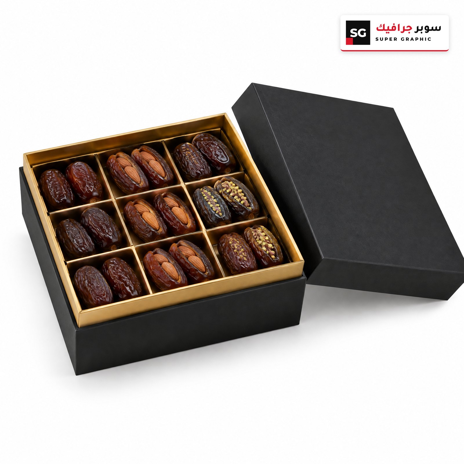 علبة تمور فاخرة