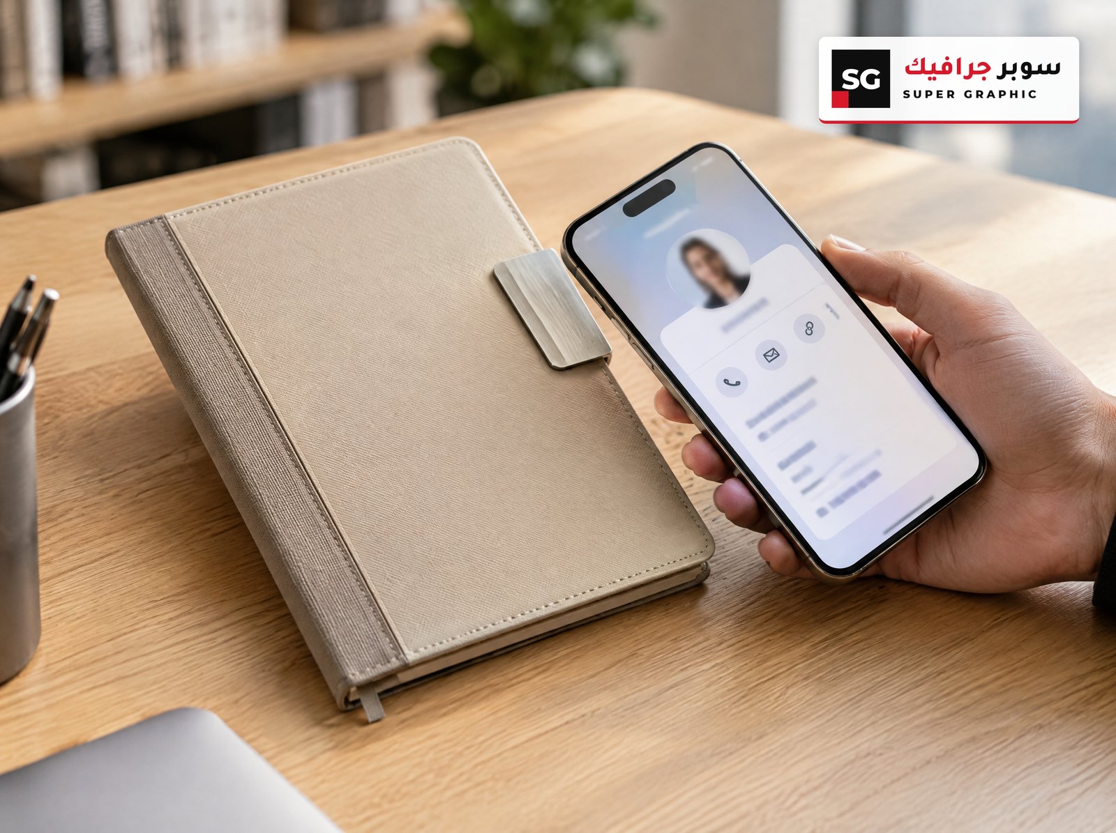 دفتر NFC ذكي